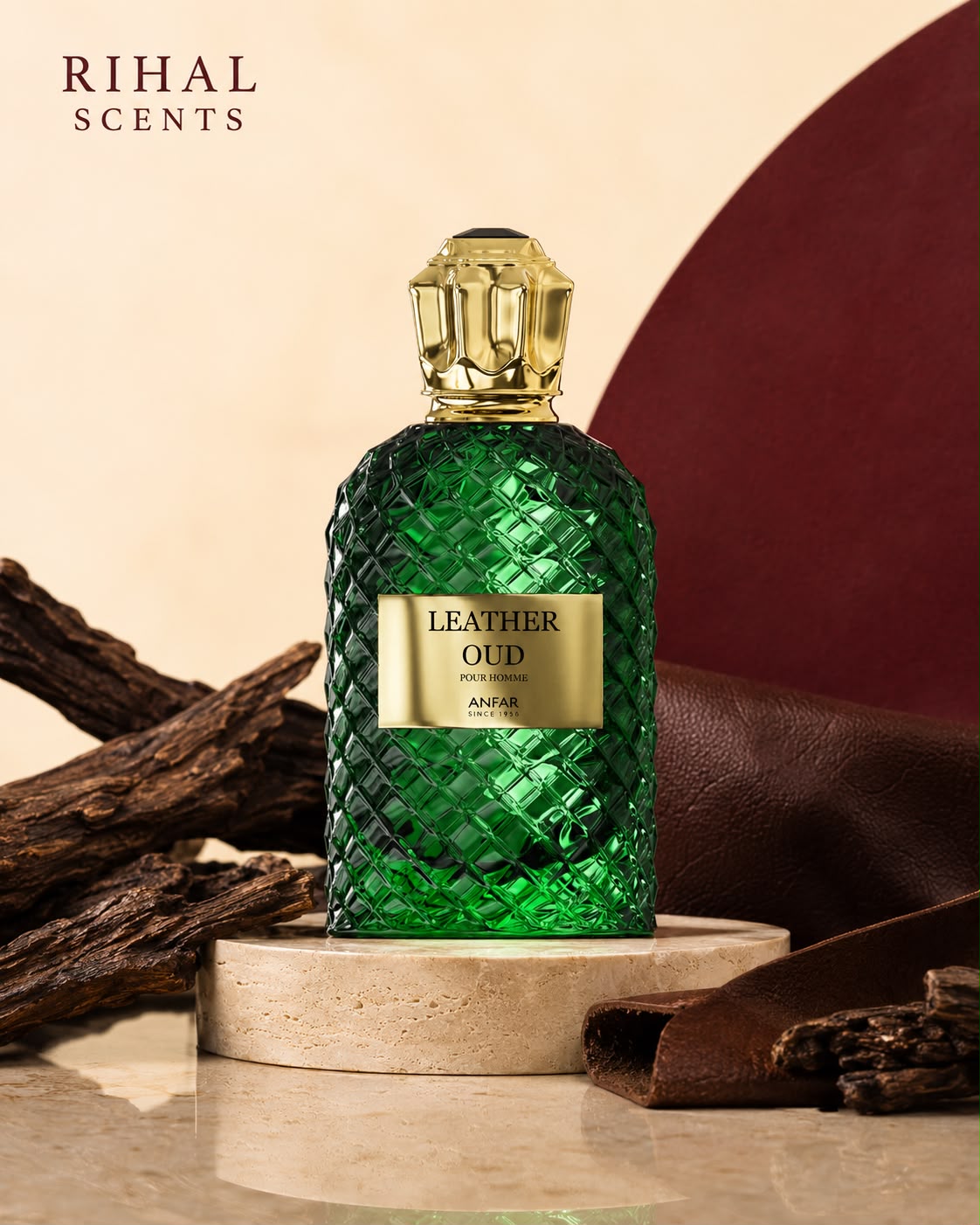 Leather Oud by Anfar 100mL